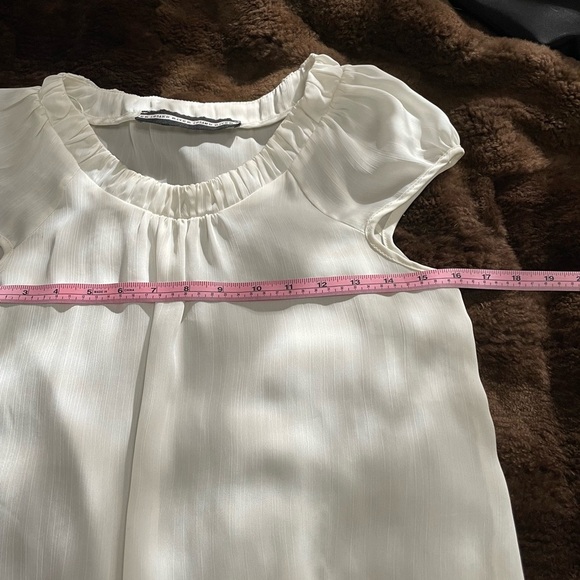 River Island Cream Silky Gorgeous Blouse - Picture 3 of 7